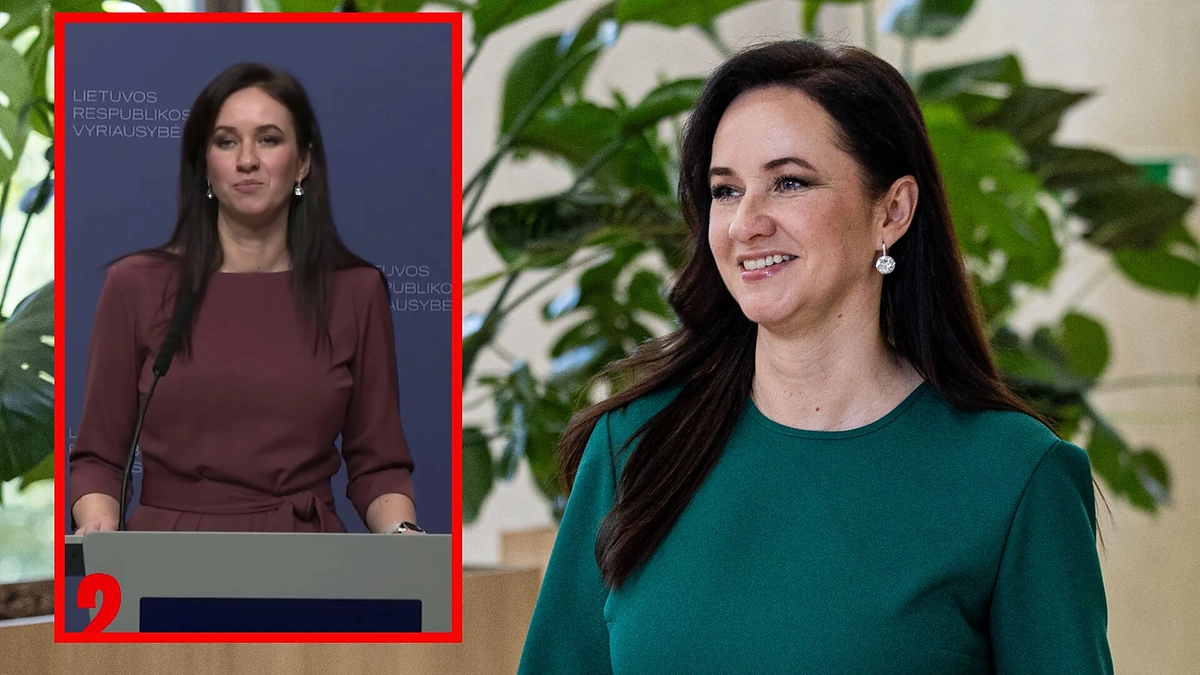 Inga Ruginienė / Pauliaus Peleckio nuotr. ir stop kadras