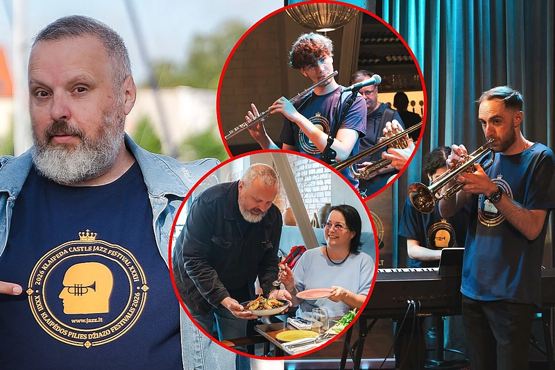 Klaipėdoje iškilmingai atidarytas XXXII Klaipėdos pilies džiazo festivalis / Liepos Mizaraitės nuotr.