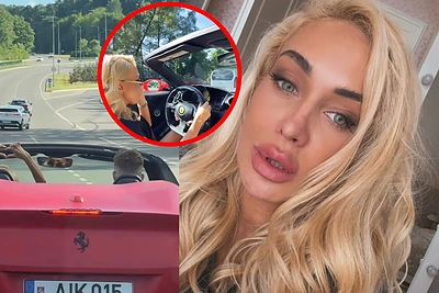 Į Lietuvą grįžęs Dirkstys su prabanga nestabdo – svarbų vakarą su Oksana Pikul lėkė pasikinkę „Ferrari“