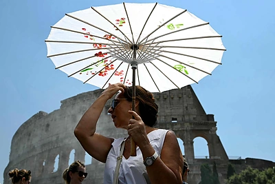 Karščiai Europoje / AFP/ „Scanpix“