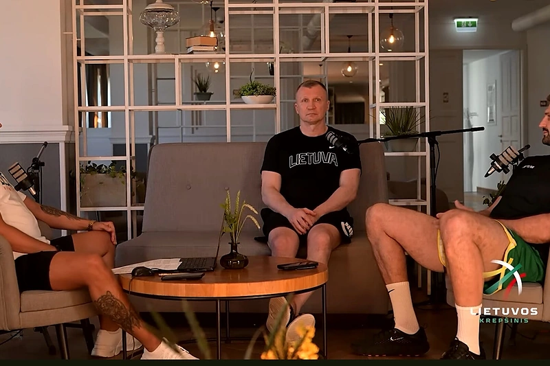 Agnius Atstopas, Tomas Pačėsas, Linas Kleiza / ALK nuotr.