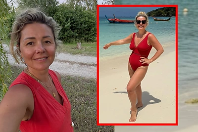 Su maudymuku įsiamžinusi Beata Nicholson kreipėsi į moteris: „Liaukimės“
