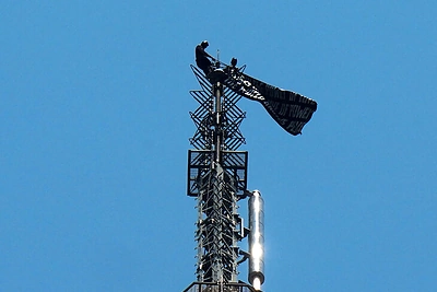 Rusai įsilaužė į „Empire State Building“ / Scanpix nuotr.