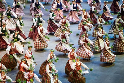 Šokių diena „Ratu, ratu“ / Patricija Adamovič / BNS nuotr.