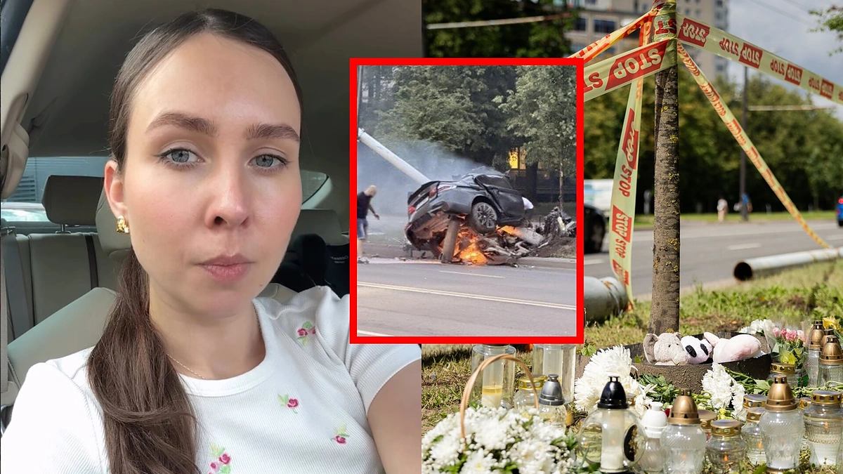 Fausta Marija Leščiauskaitė, avarija Žirmūnuose / „Instagram“ ir Patricijos Adamovič nuotr.