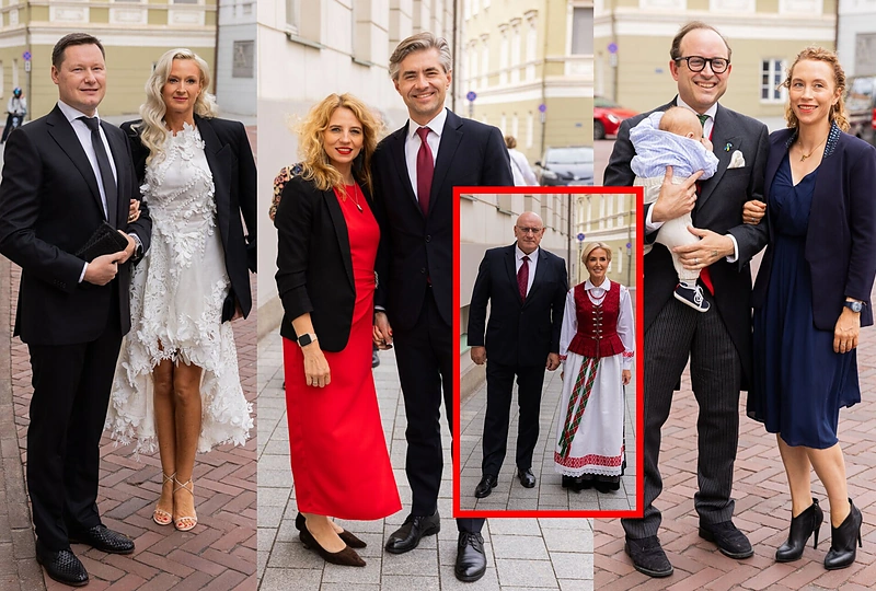 Prezidentinio priėmimo svečiai / Pauliaus Peleckio / BNS nuotr.