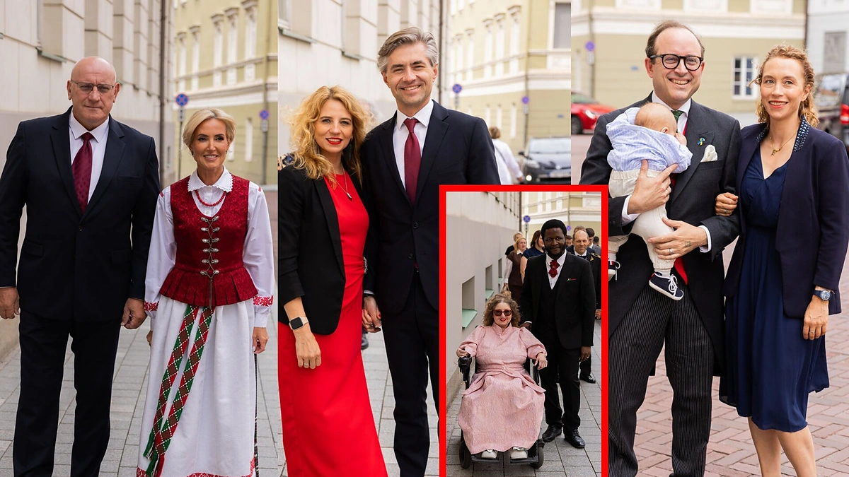 Prezidentinio priėmimo svečiai / Pauliaus Peleckio / BNS nuotr.