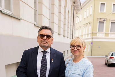 Prezidento rūmų iškilmingo priėmimo svečiai / Pauliaus Peleckio / BNS nuotr.