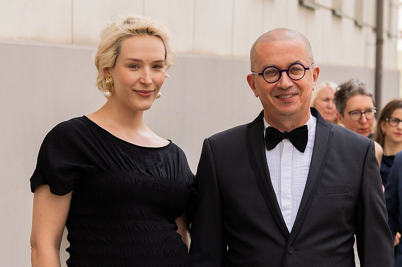 Aleksandras Pogrebnojus su žmona Egle / Patricija Adamovič / BNS nuotr.