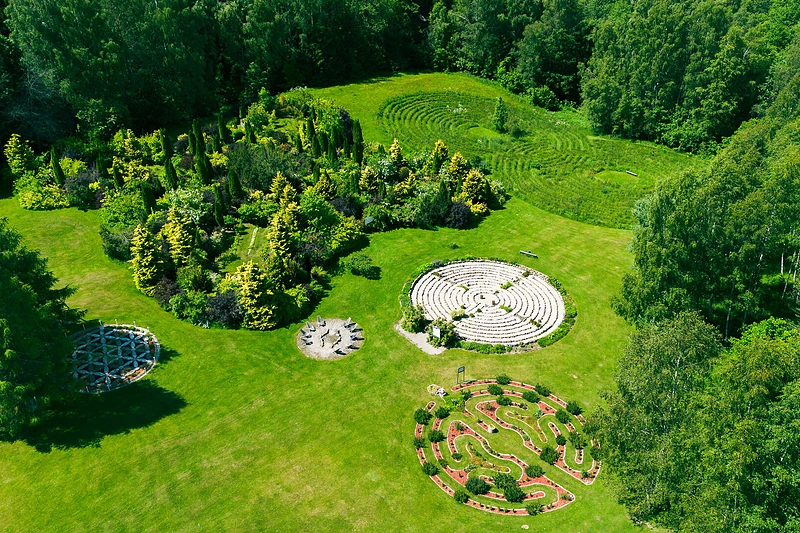 Energetinių labirintų ir geometrinių figūrų parkas / MB Auksinė Vizija nuotr.