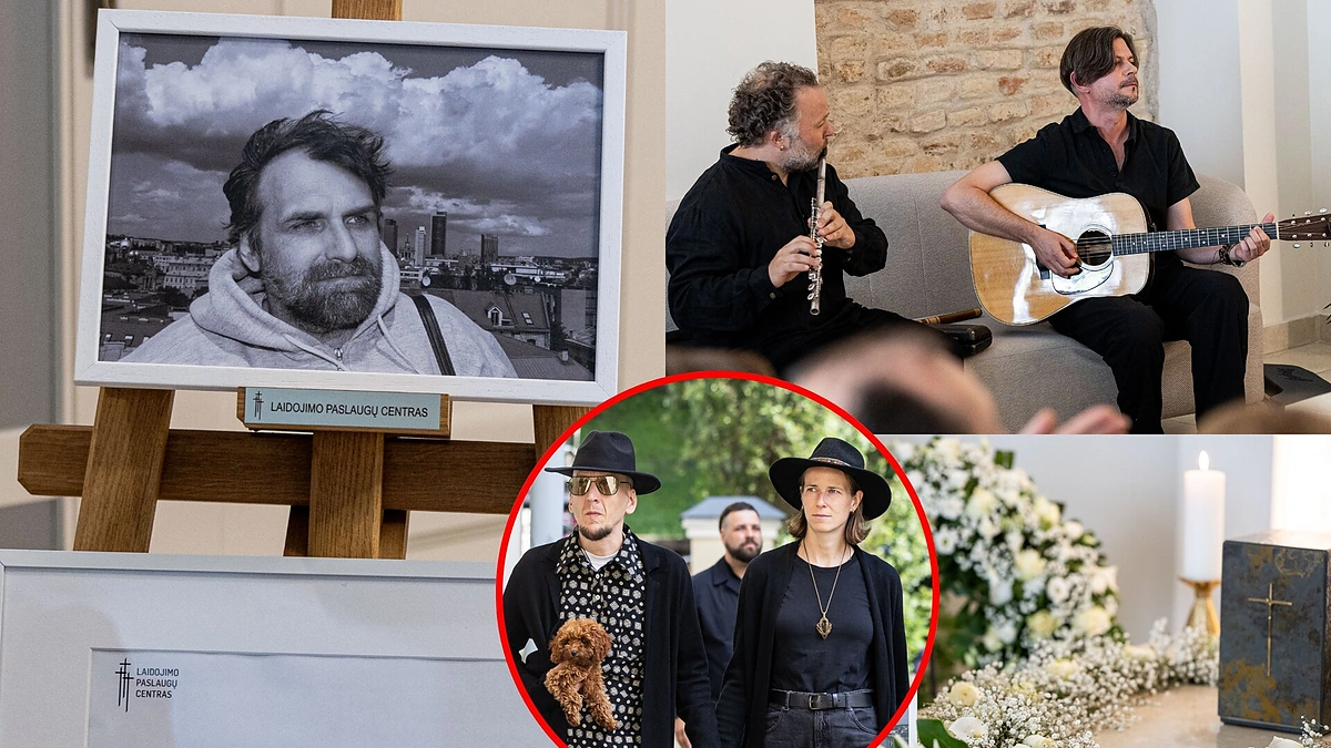 Atsisveikinimas su Aidu Marčėnu / Pauliaus Peleckio nuotr.