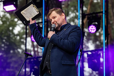 Bardų festivalis „Akacijų alėja 2026“ Kulautuvoje / Teodoro Biliūno / BNS nuotr.