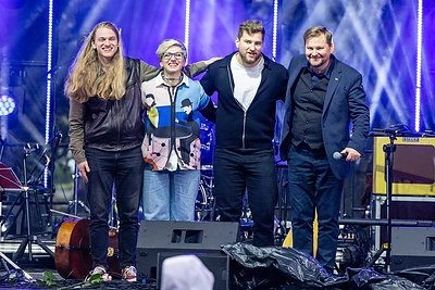 Bardų festivalis „Akacijų alėja 2026“ Kulautuvoje / Teodoro Biliūno / BNS nuotr.