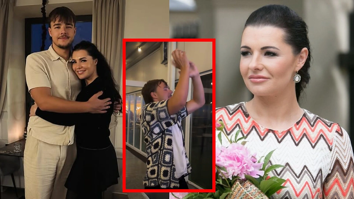 Milisandra Radzevičienė su sūnumi / Dariaus Kučio ir asmeninio archyvo nuotr.