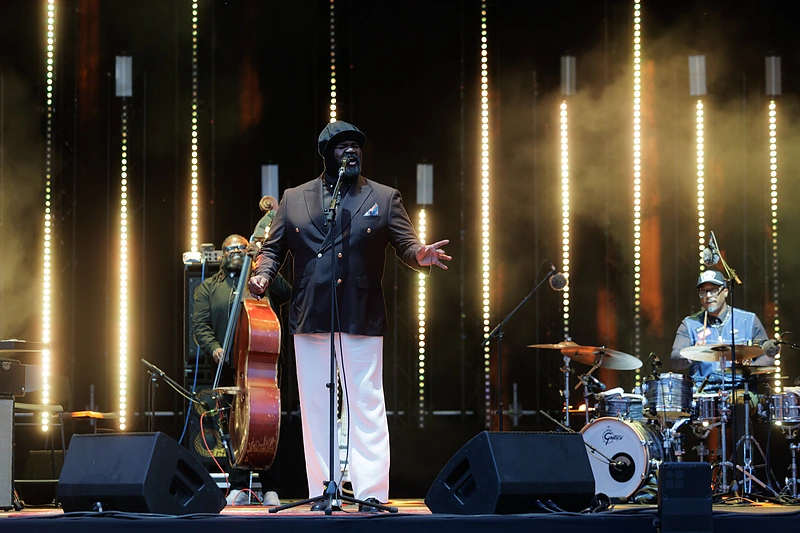 „Grammy“ laureatas Gregory Porteris su grupe surengė koncertą Vilniuje / Gretos Skaraitienės / BNS nuotr.