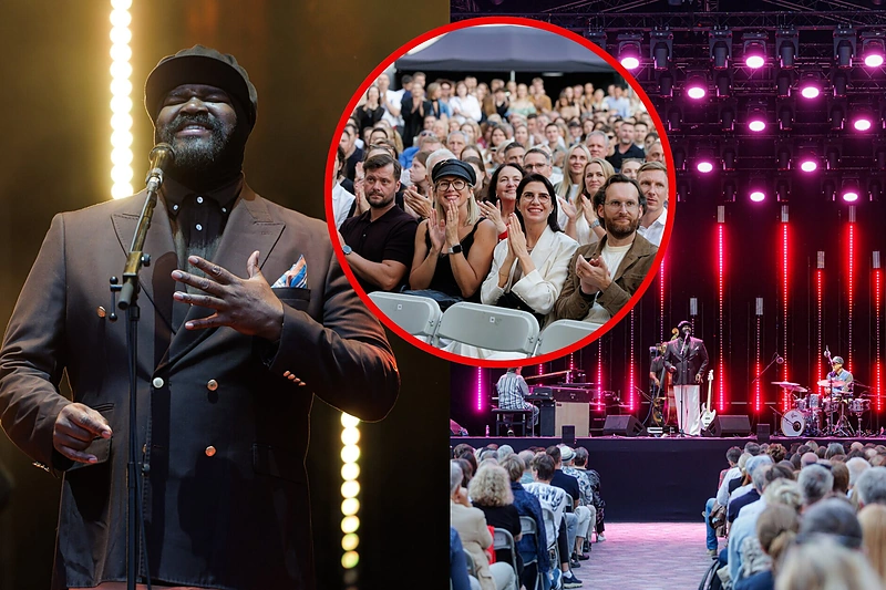 „Grammy“ laureatas Gregory Porteris su grupe surengė koncertą Vilniuje / Gretos Skaraitienės / BNS nuotr.