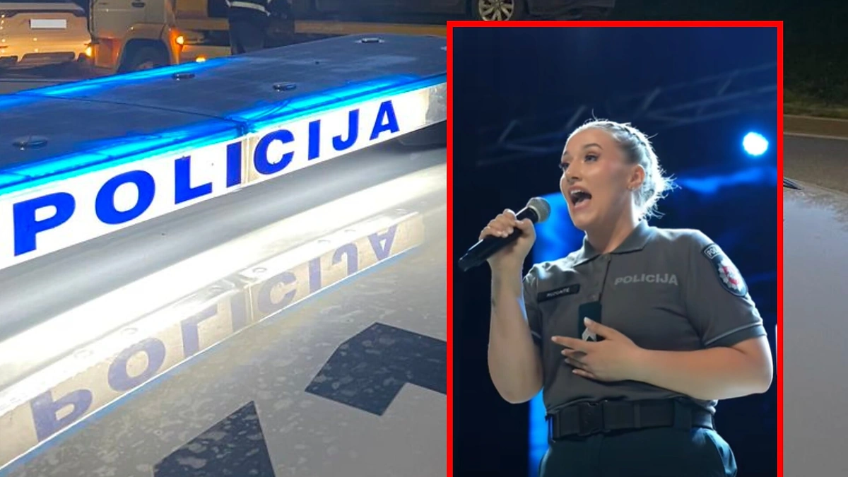 Uždainavo policijos pareigūnė / BNS nuotr., stopkadras