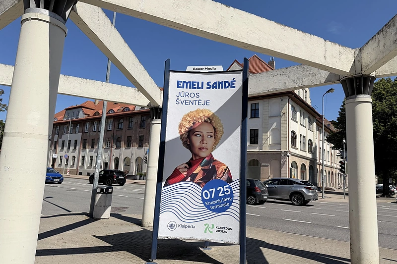 Emili Sandė koncertuos Klaipėdoje, Jūros šventėje / Aurelijos Jašinskienės / 15min.lt nuotr.
