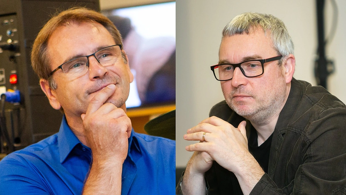 Marijonas Mikutavičius ir Raimondas Kuodis / BNS nuotr., Žmonės.lt koliažas