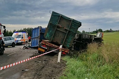 Avarija Vilniaus rajone, Ažulaukio kaime / 15min skaitytojo Juozo nuotr.