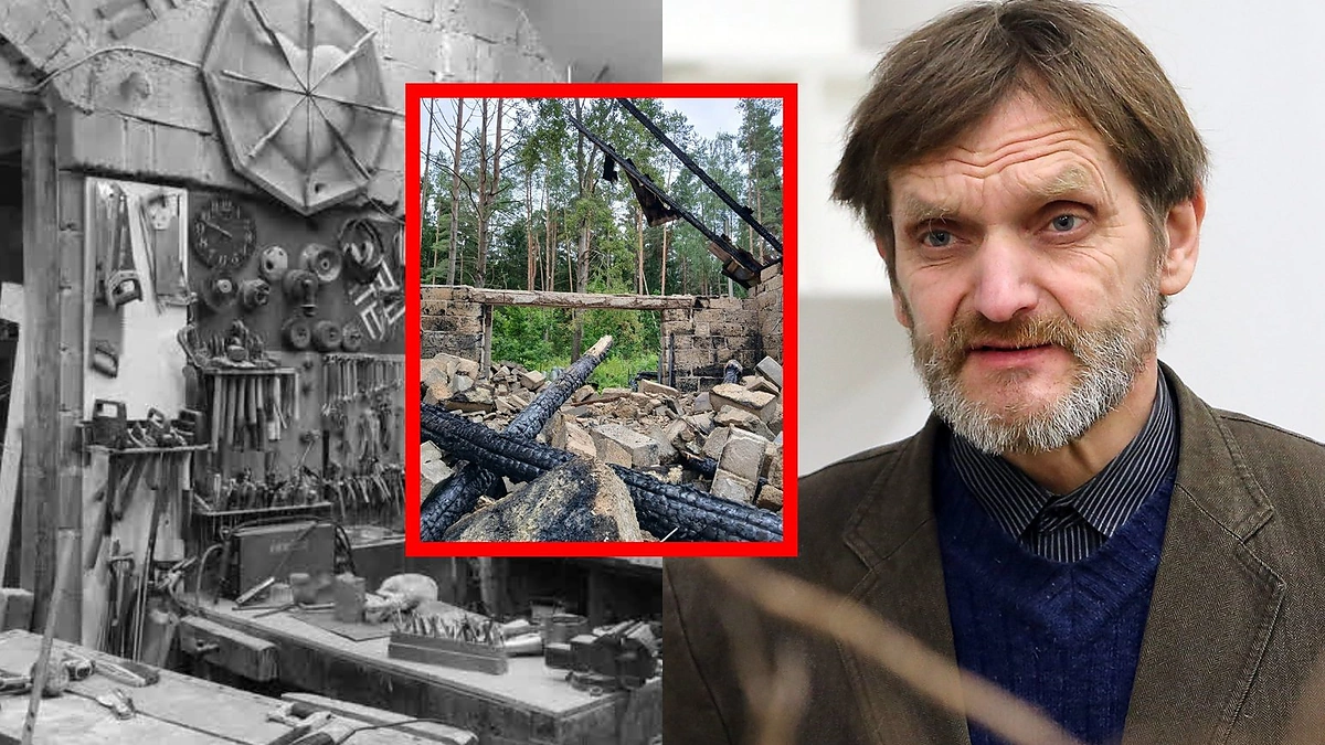 Danielius Sodeika ir jo dirbtuvės / Aliaus Koroliovo ir asmeninio archyvo nuotr.