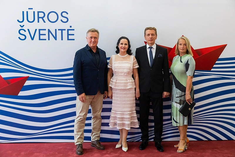 Jūros šventės rėmėjams ir draugams skirtas padėkos vakaras / Patricija Adamovič / BNS nuotr.