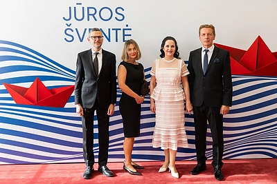 Jūros šventės rėmėjams ir draugams skirtas padėkos vakaras / Patricija Adamovič / BNS nuotr.