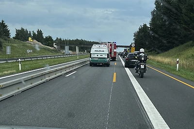 Avarija prie Kauno / 15min skaitytojos nuotr.