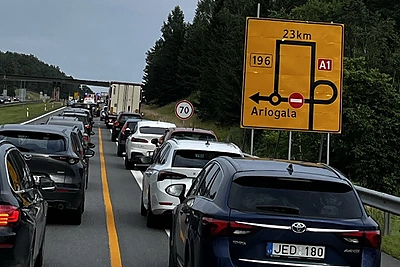 Avarija prie Kauno / 15min skaitytojos nuotr.