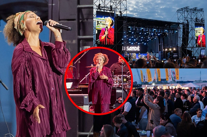 Emeli Sandé koncertas Jūros šventėje / Patricija Adamovič / BNS nuotr.