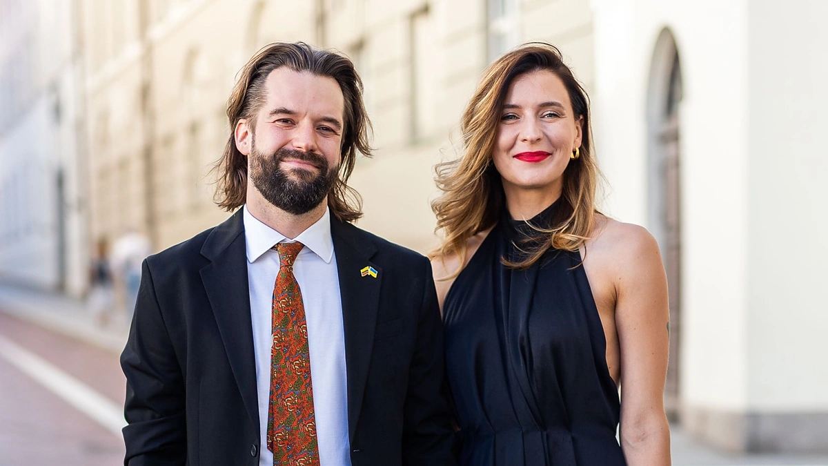 Povilas Poderskis, Justina Aleksaitė / Roberto Riabovo / BNS nuotr.