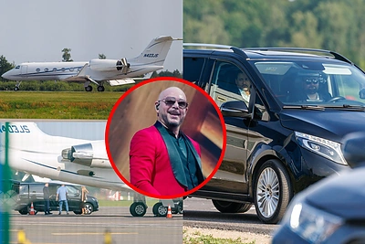 Superžvaigždė Pitbull – jau Lietuvoje! Privačiu lėktuvu nusileido Kauno oro uoste