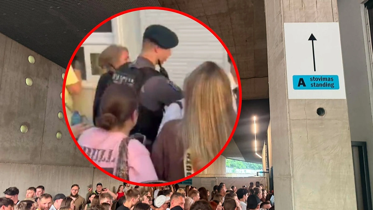 Žmonių minios Pitbull koncerte Kaune / Žmonės.lt skaitytojos nuotr.