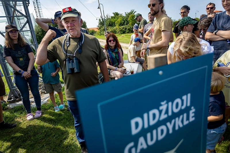Vytautas Jusys. Ventės rage vyksta festivalis „Regykla“. / Vidmanto Balkūno / 15min nuotr.