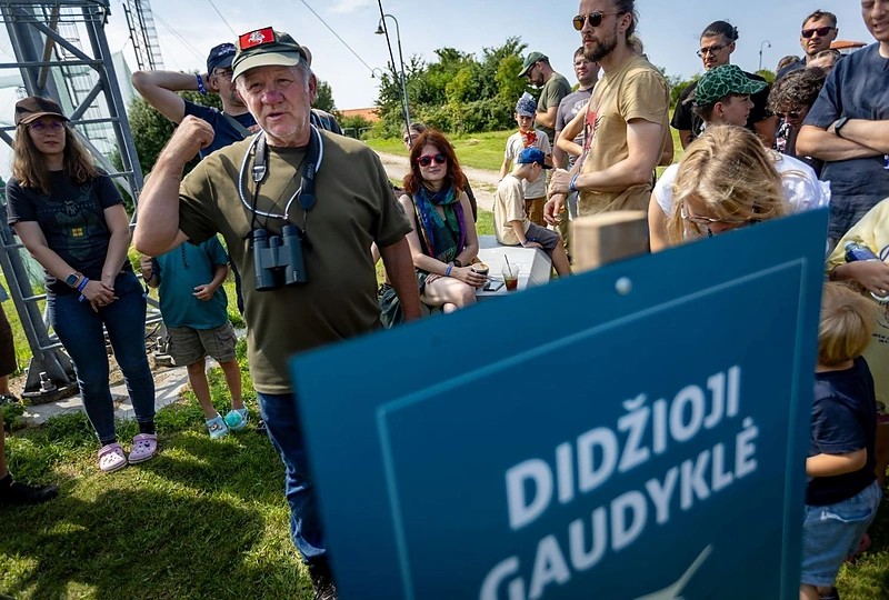 Vytautas Jusys. Ventės rage vyksta festivalis „Regykla“. / Vidmanto Balkūno / 15min nuotr.