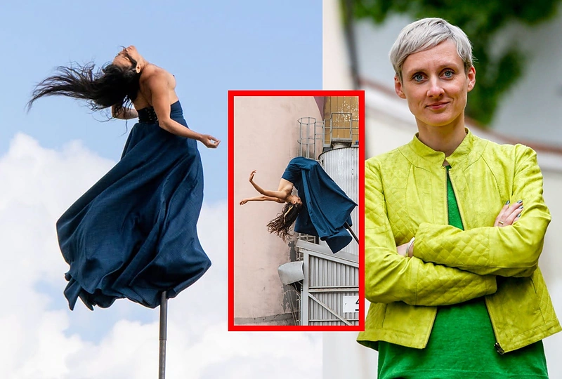 „RoZeO“ performansas, Gintarė Masteikaitė / Vidmanto Balkūno ir Kauno savivaldybės nuotr.