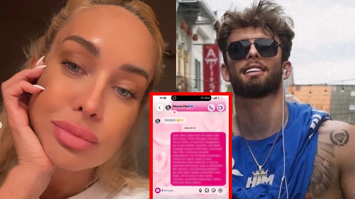 Dominykas Dirkstys, Oksana Pikul / „Instagram“ nuotr.