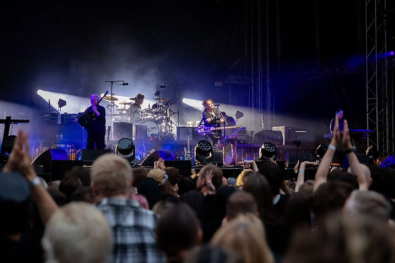 THE CURE koncertas / Patricija Adamovič / BNS nuotr.