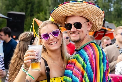 Festivalio „Giminės balius 2026“ lankytojai / Mariaus Žičiaus nuotr.