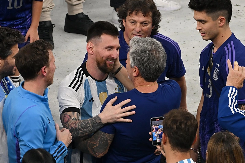 Lionelis ir Jorge Messi / dpa/picture-alliance nuotr.