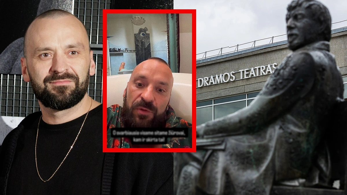 Tadas Gryn, Panevėžio Juozo Miltinio dramos teatras / BNS nuotr. ir stop kadras