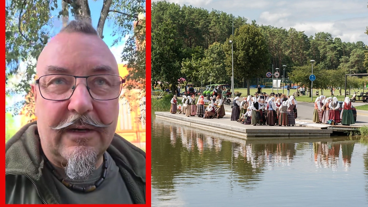 Aivaras Norbutas, Druskininkų folkloro šventė / Socialinių tinklų nuotr.