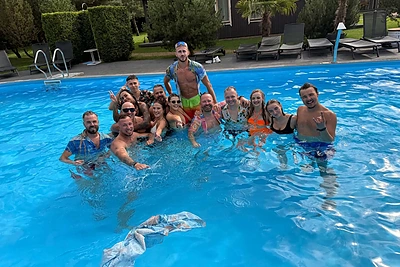 „Grupės 2“ ir „Patrulių“ klipo filmavimas / Asmeninio archyvo nuotr.