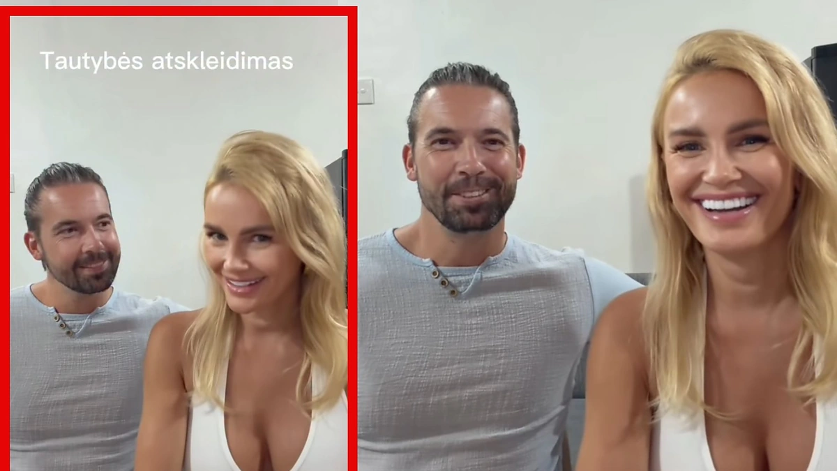 Kristina Meseguer su vaikinu / Socialinių tinklų nuotr.
