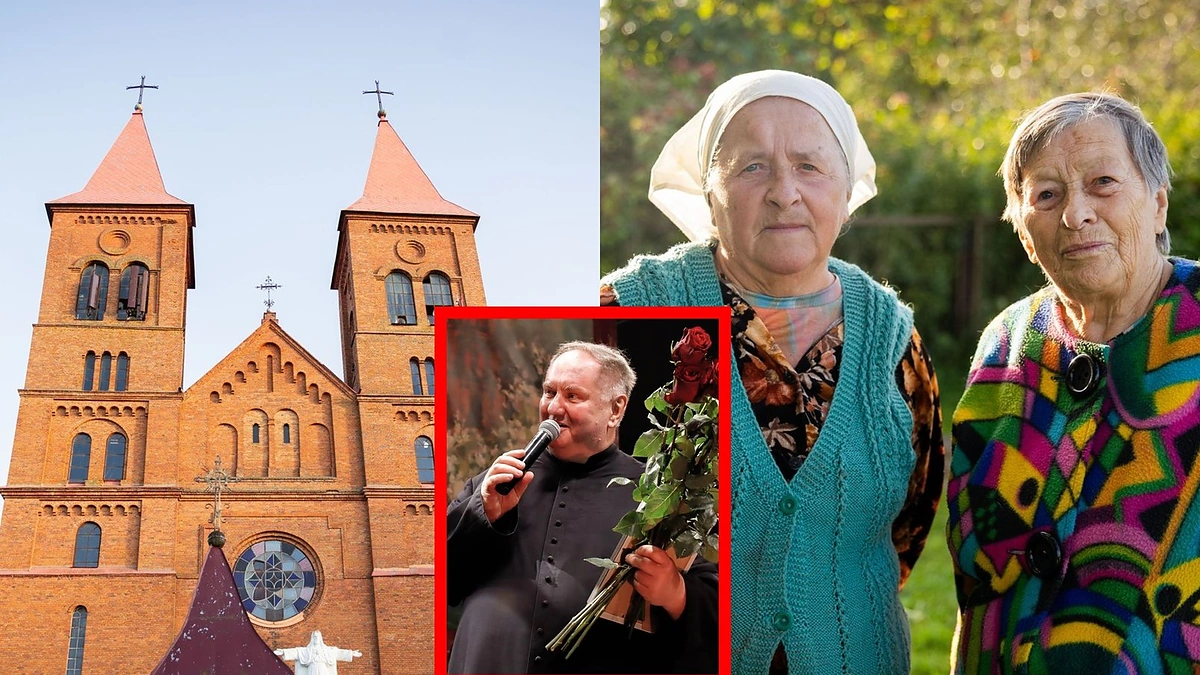 Kalesninkų gyventojai apie kaltinimus kunigui / Patricija Adamovič / BNS nuotr.