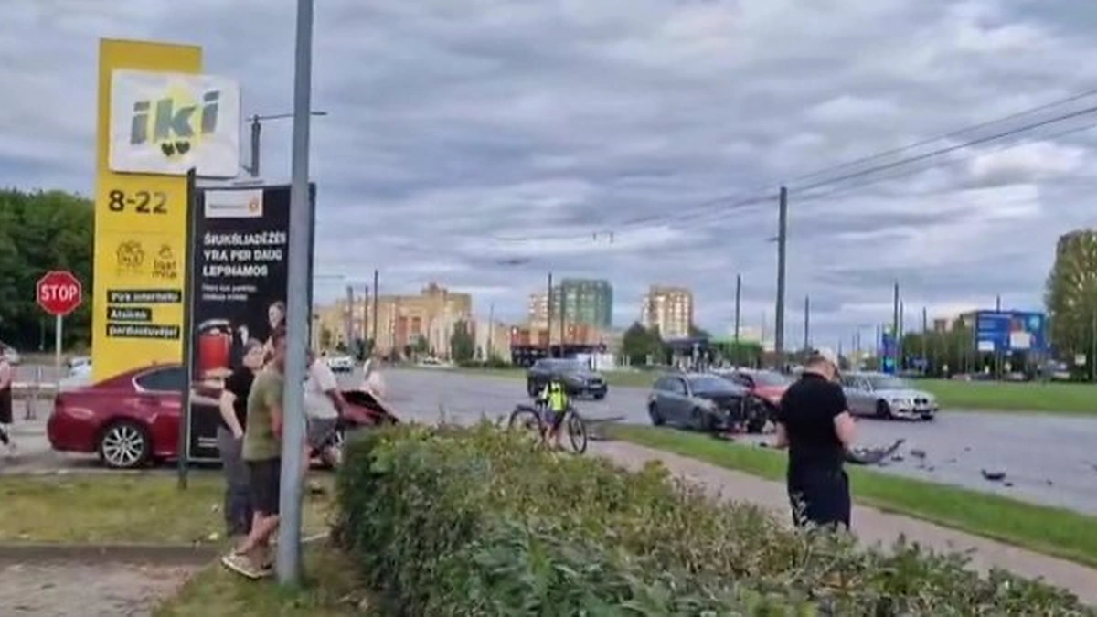 Avarija Kaune / 15min skaitytojo nuotr.
