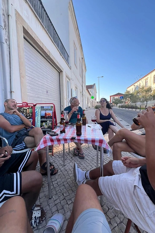 Adomo Mikalausko piligriminės kelionės akimirka / Asmeninio archyvo nuotr.