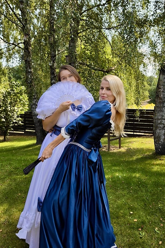 Rūta Mikelkevičiūtė su dukra Dominyka / Pakruojo dvaro nuotr.