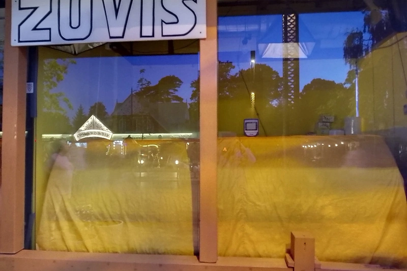 Birutės Navickaitės žuvies kioskas / Birutės Pečkytės nuotr.
