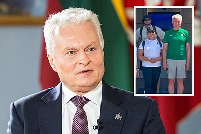 Gitano Nausėdos nuotrauka iš Madeiros – dėmesio centre